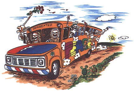 Grateful Dead lot sticker