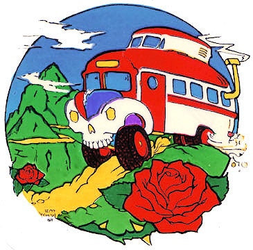 Grateful Dead lot sticker