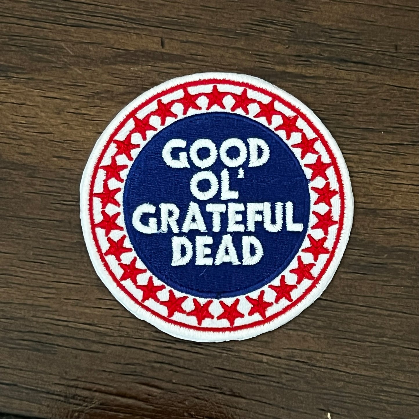 Good ol Grateful Dead applied patches. Very High end