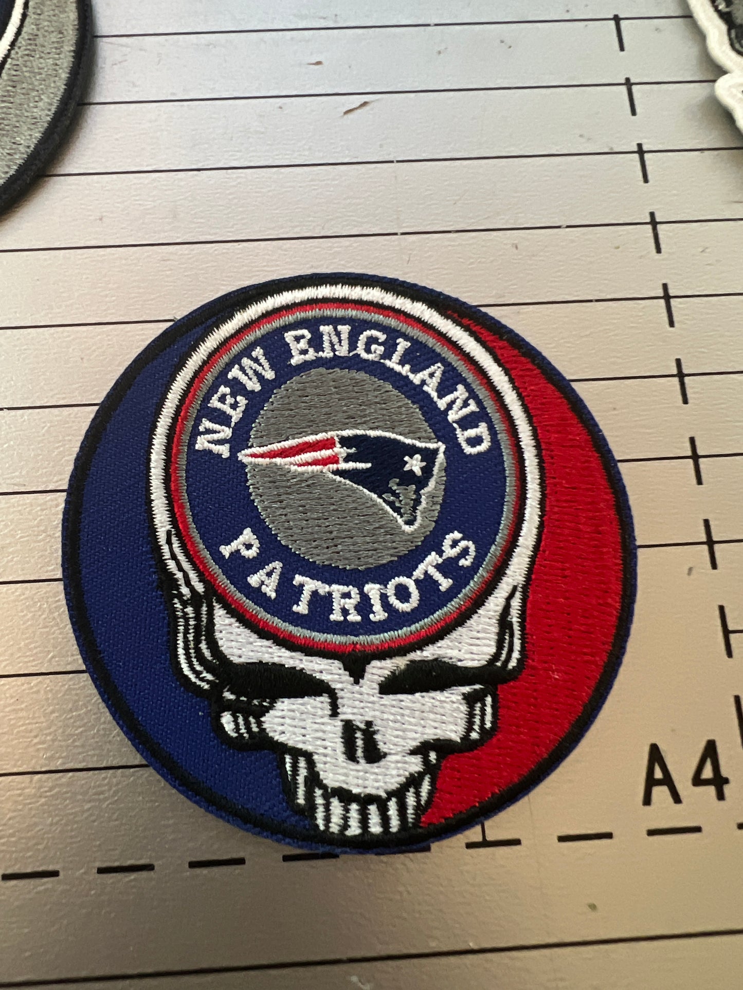 New England Patriots SYF heat applied patches. Very High end