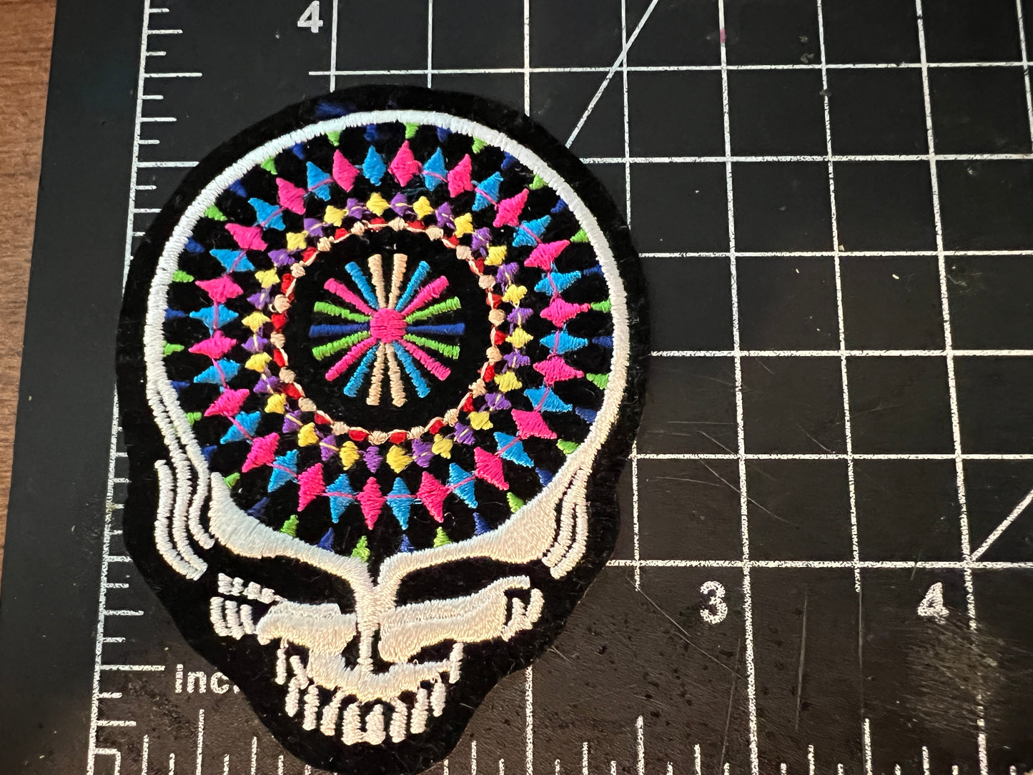 Grateful Dead heat applied woven patch. Very High end