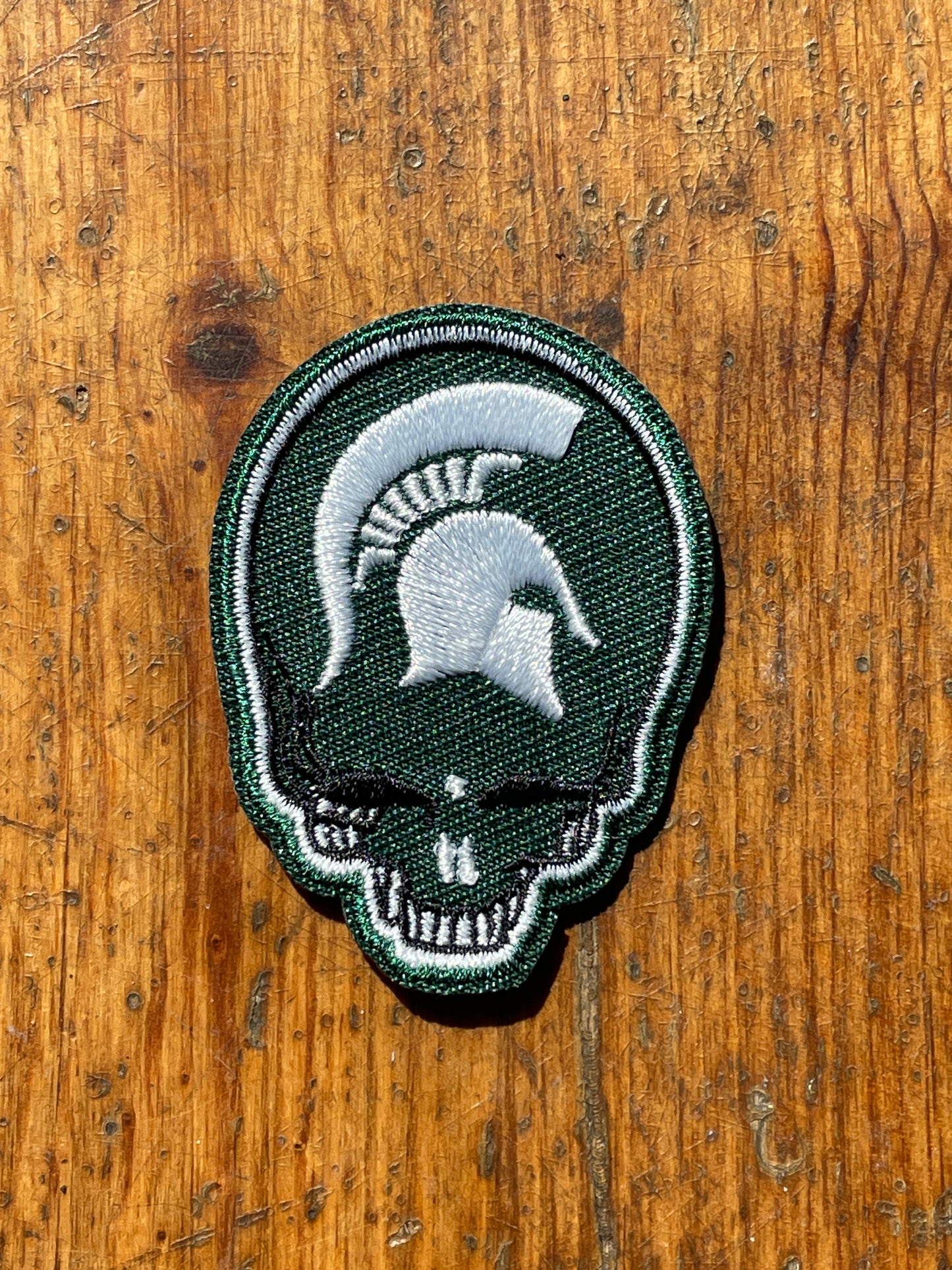 Michigan State Spartans Heat applied Patch.