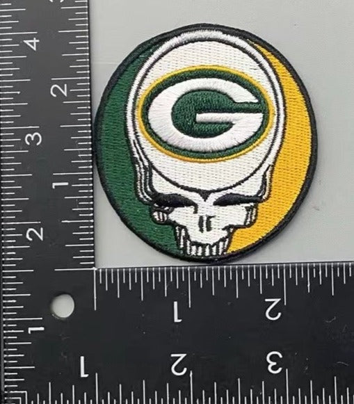 Green Bay Packers Heat applied Patch.