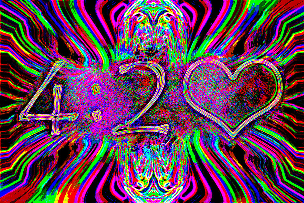 420 Neon" - Non Flock Blacklight