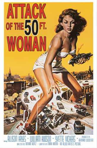 Attack of the 50 foot Woman - Regular Poster