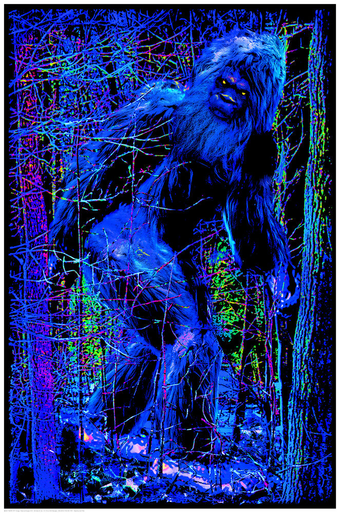 Bigfoot - Non Flock Blacklight