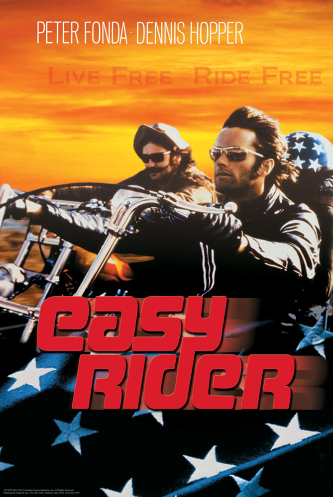 Easy Rider - Live Free/Ride Free - Regular Poster