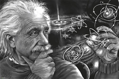 Einstein - Quazar - Regular Poster