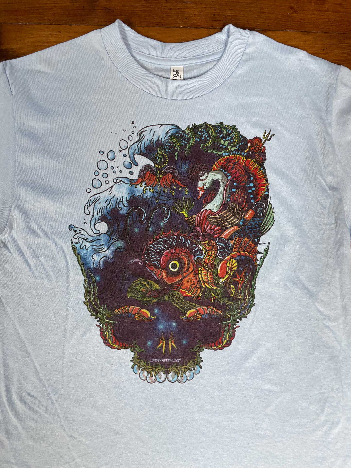 THROWING STONES GRATEFUL DEAD Tee Shirt