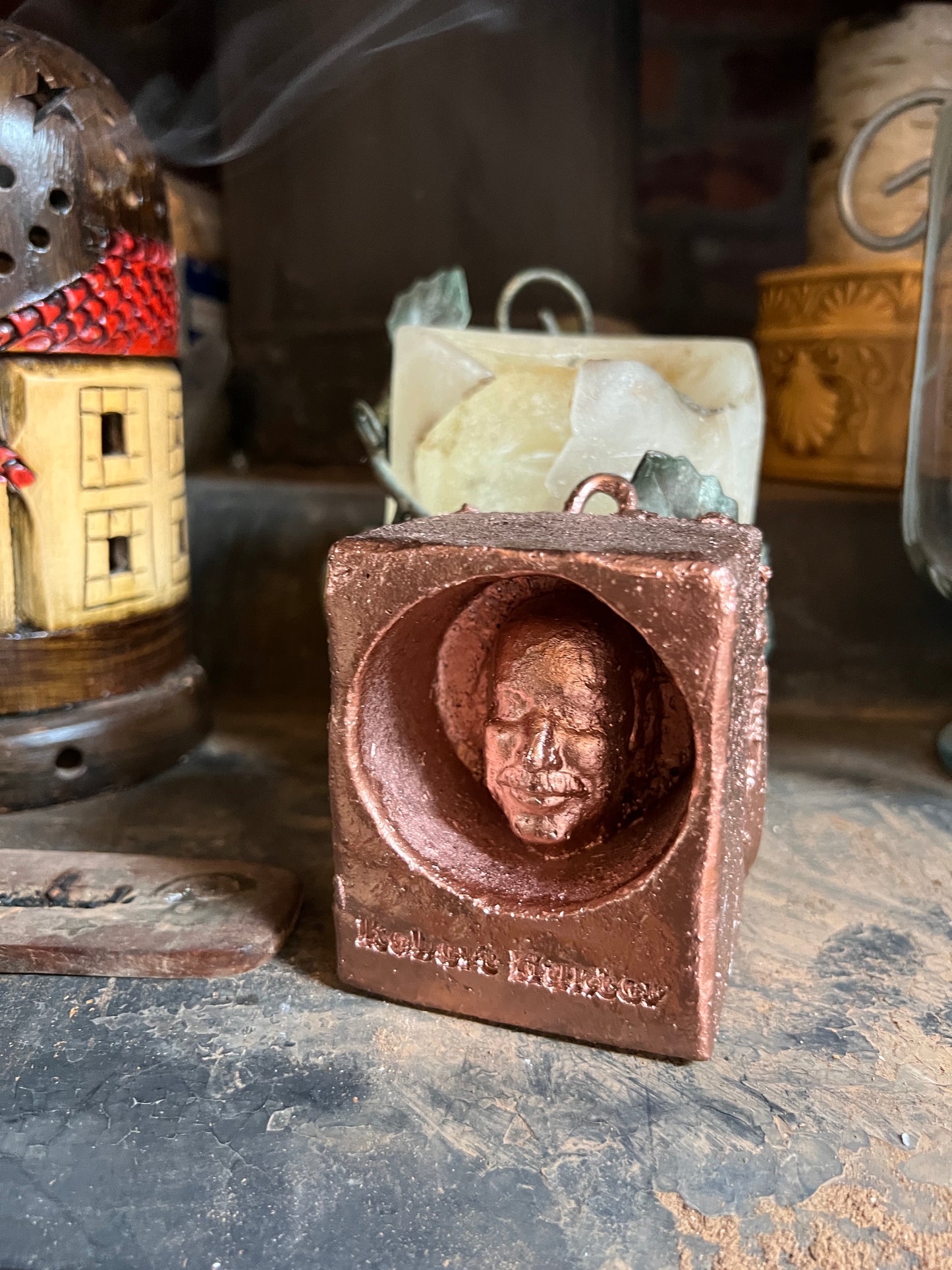 ROBERT HUNTER STONE SCULPTURE