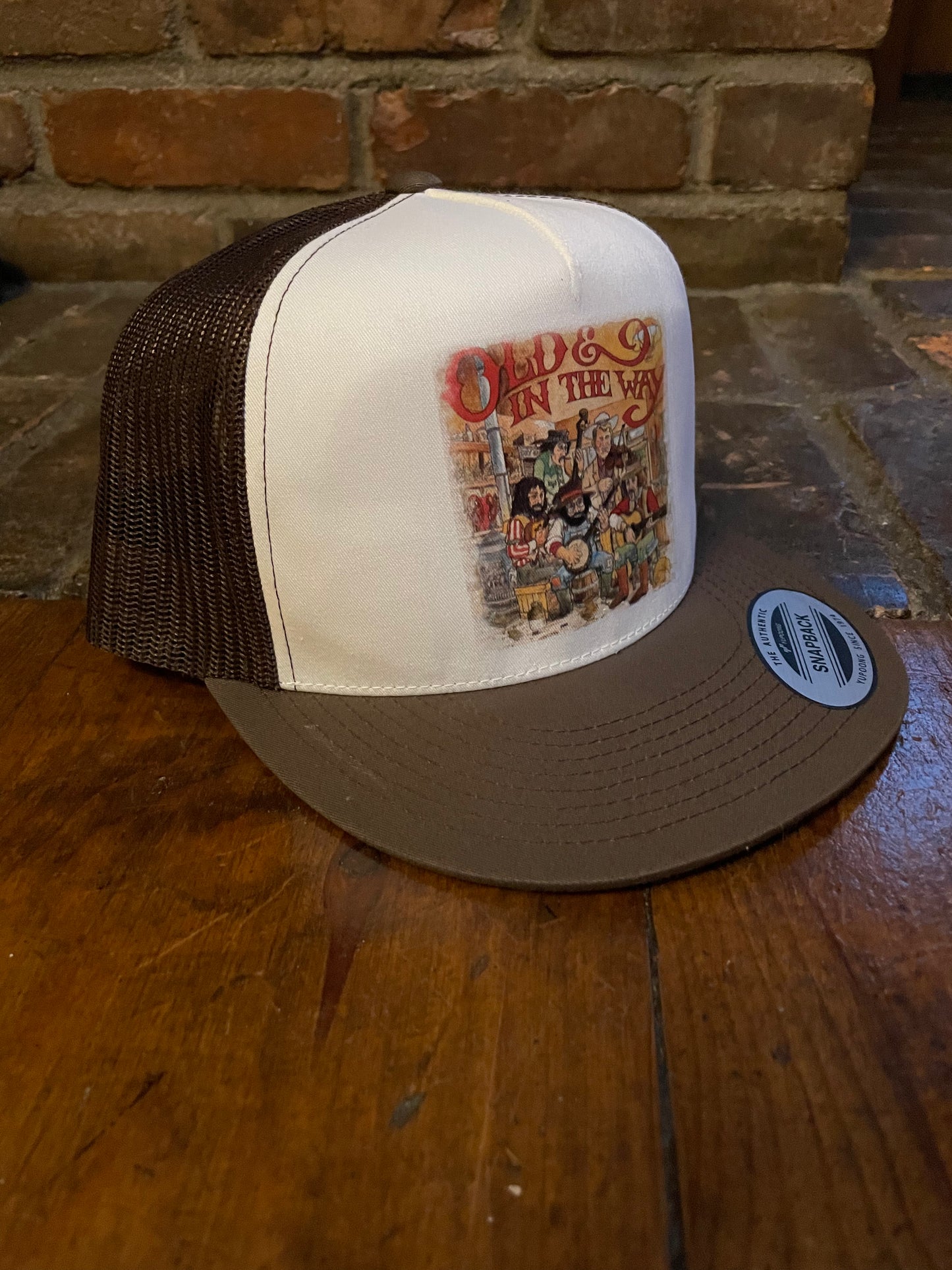 OLD and IN THE WAY Trucker Snapback baseball Hat