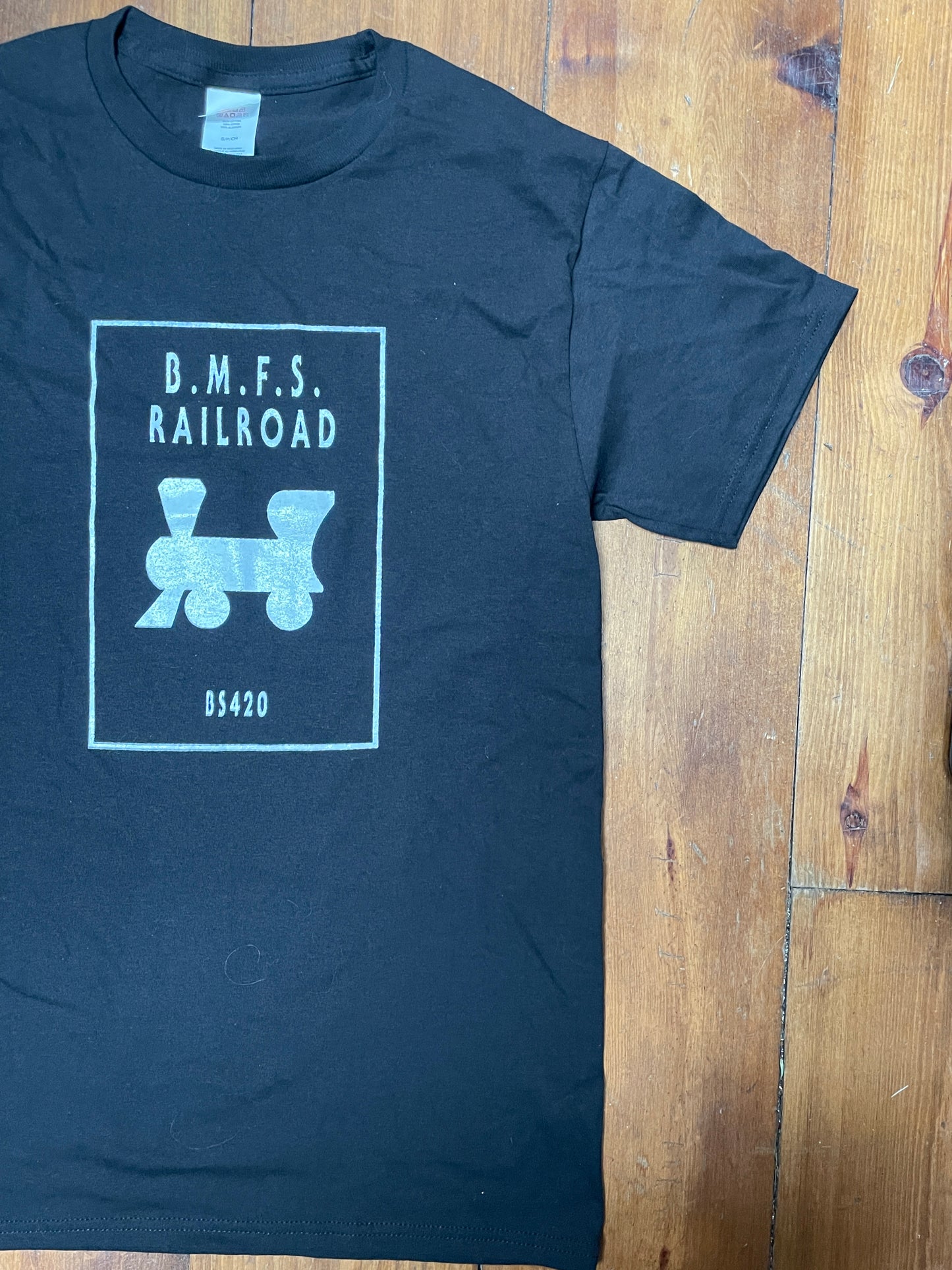 BILL STRINGS LOT SHIRT JOIN THE B.M.F.S. RAILROAD COLLEDT $420