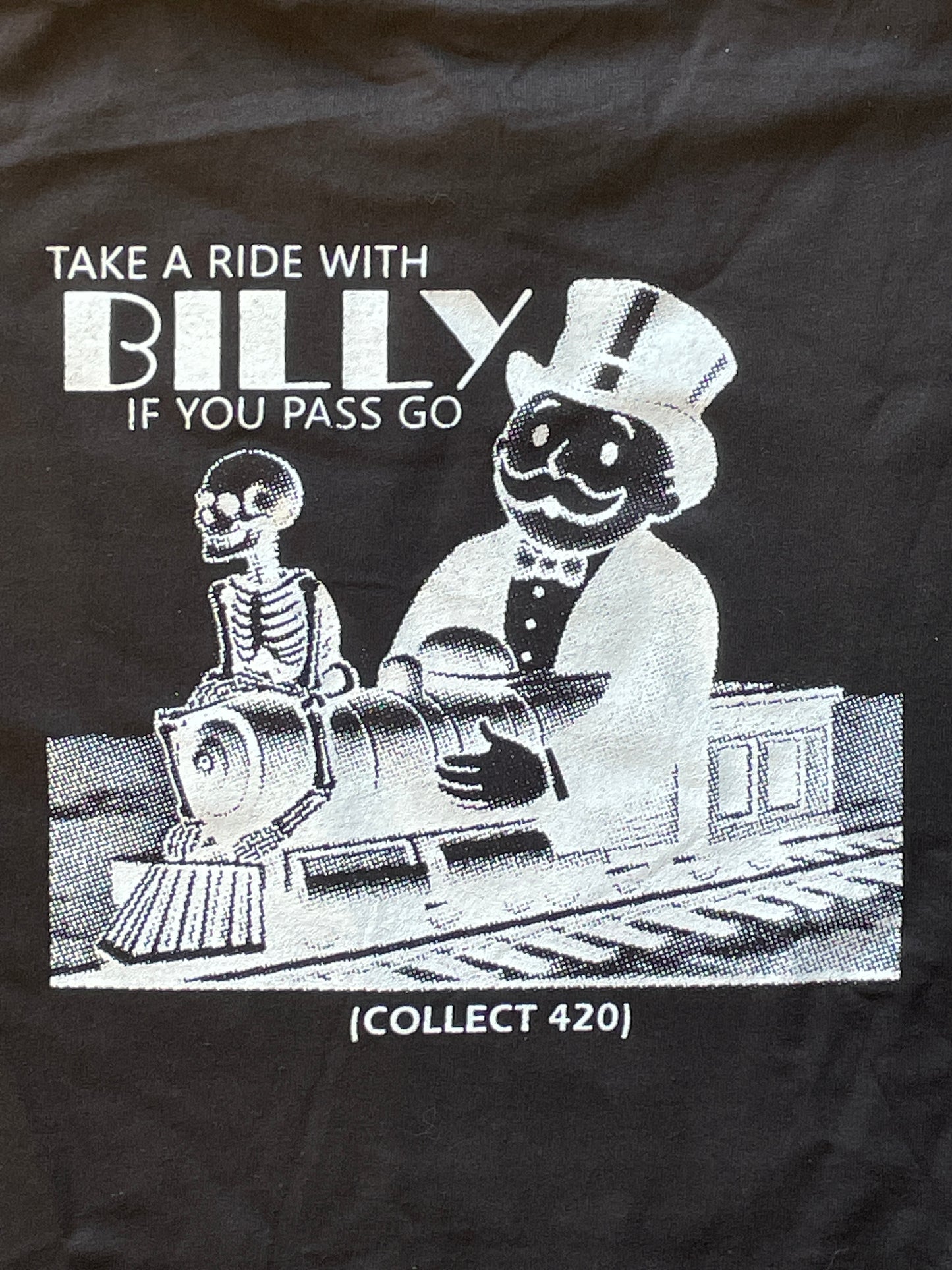 BILL STRINGS LOT SHIRT JOIN THE B.M.F.S. RAILROAD COLLEDT $420