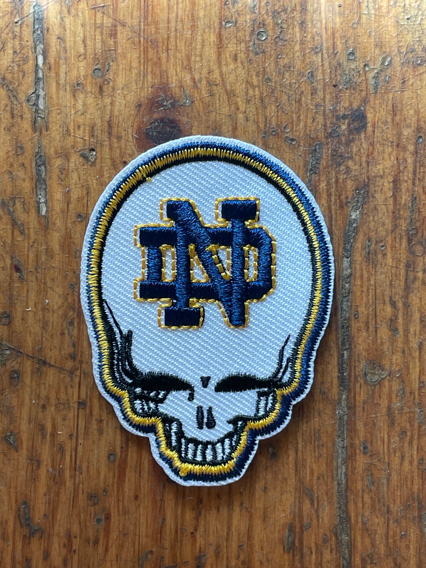 Notre Dame Fighting Irish Heat applied Patch.