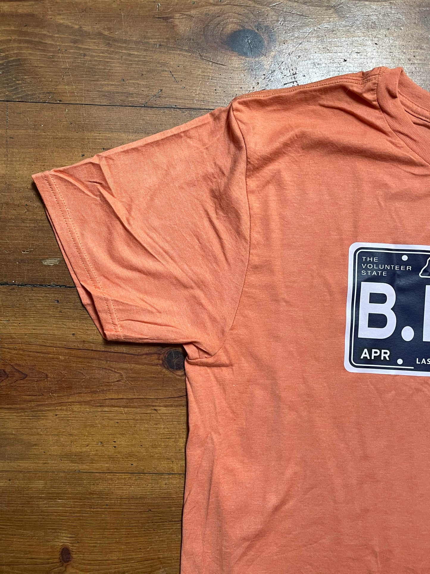 BILLY STRINGS LOT SHIRT Tennessee Plate