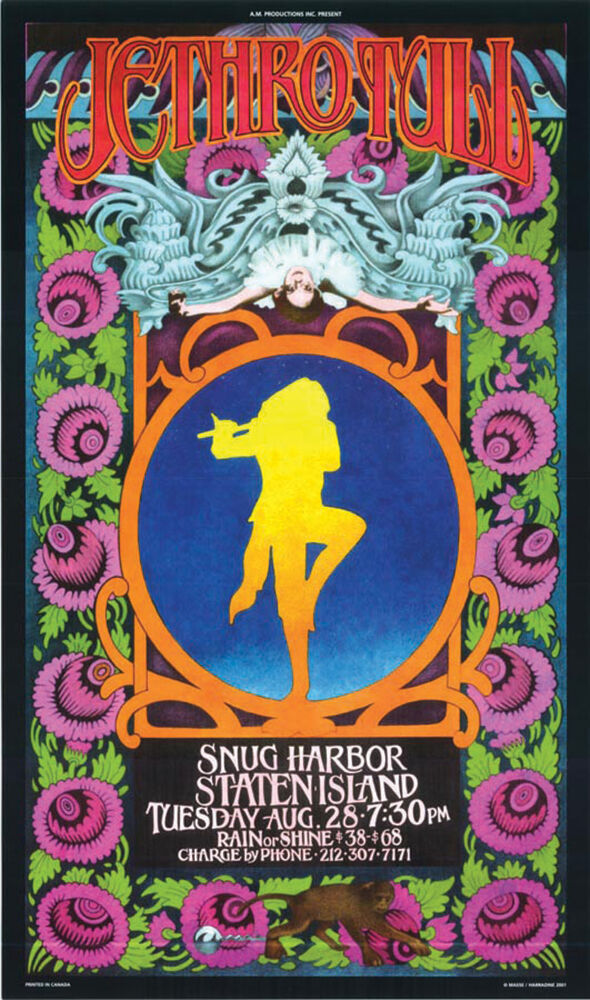 Jethro Tull - Concert Poster