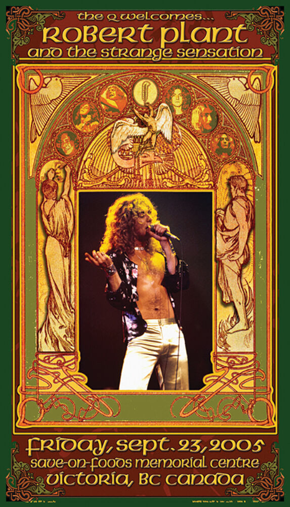 Robert Plant - Concert Poster