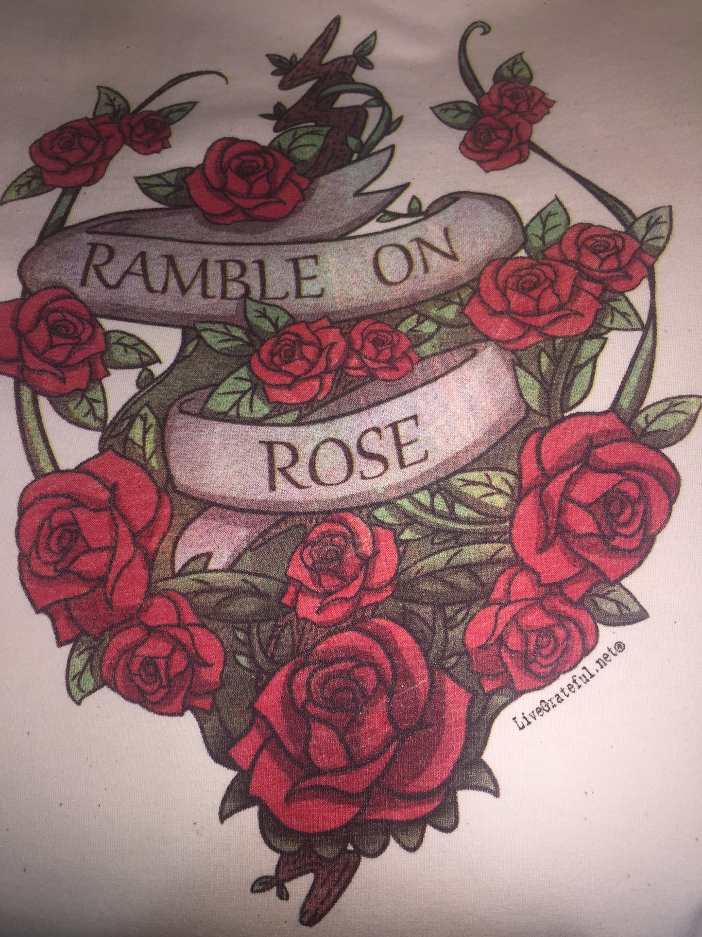 RAMBLE ON ROSE GRATEFUL DEAD Apparel