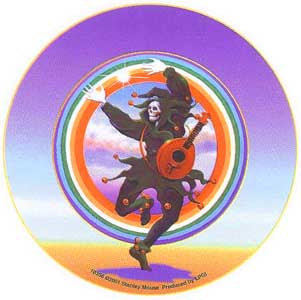 Grateful Dead lot sticker