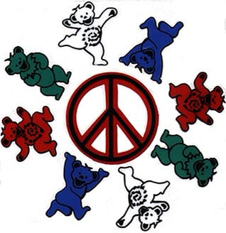 Grateful Dead lot sticker