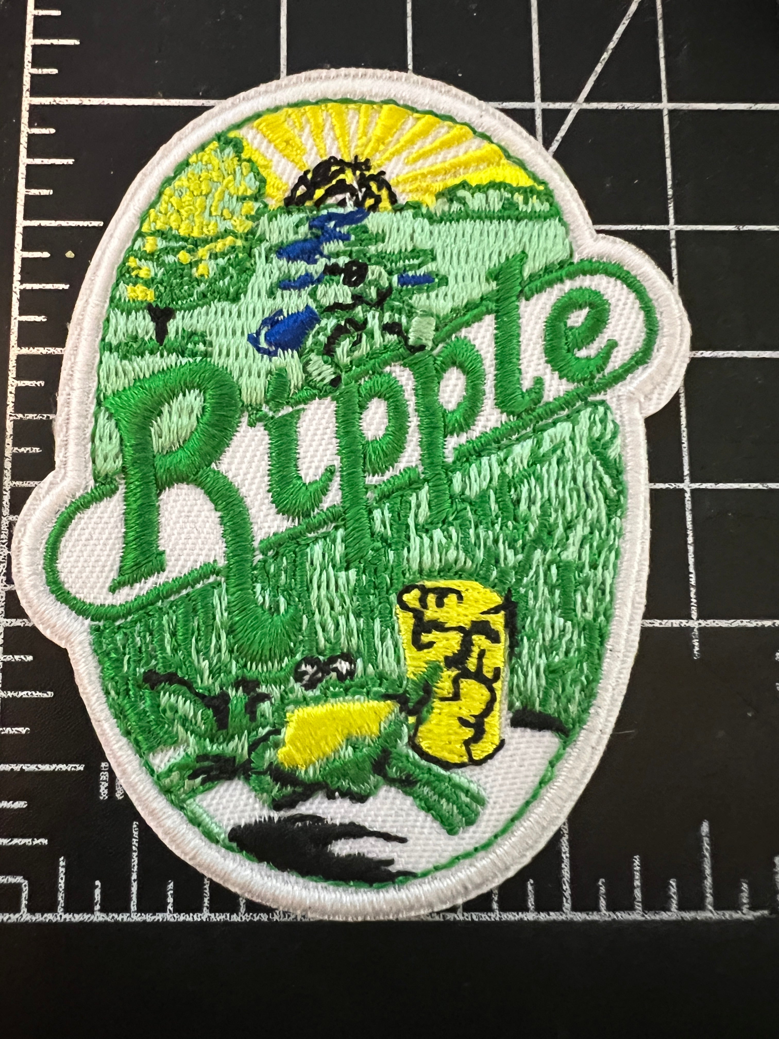 Ripple heat applied patches. Very High end – GratefulPoster ...
