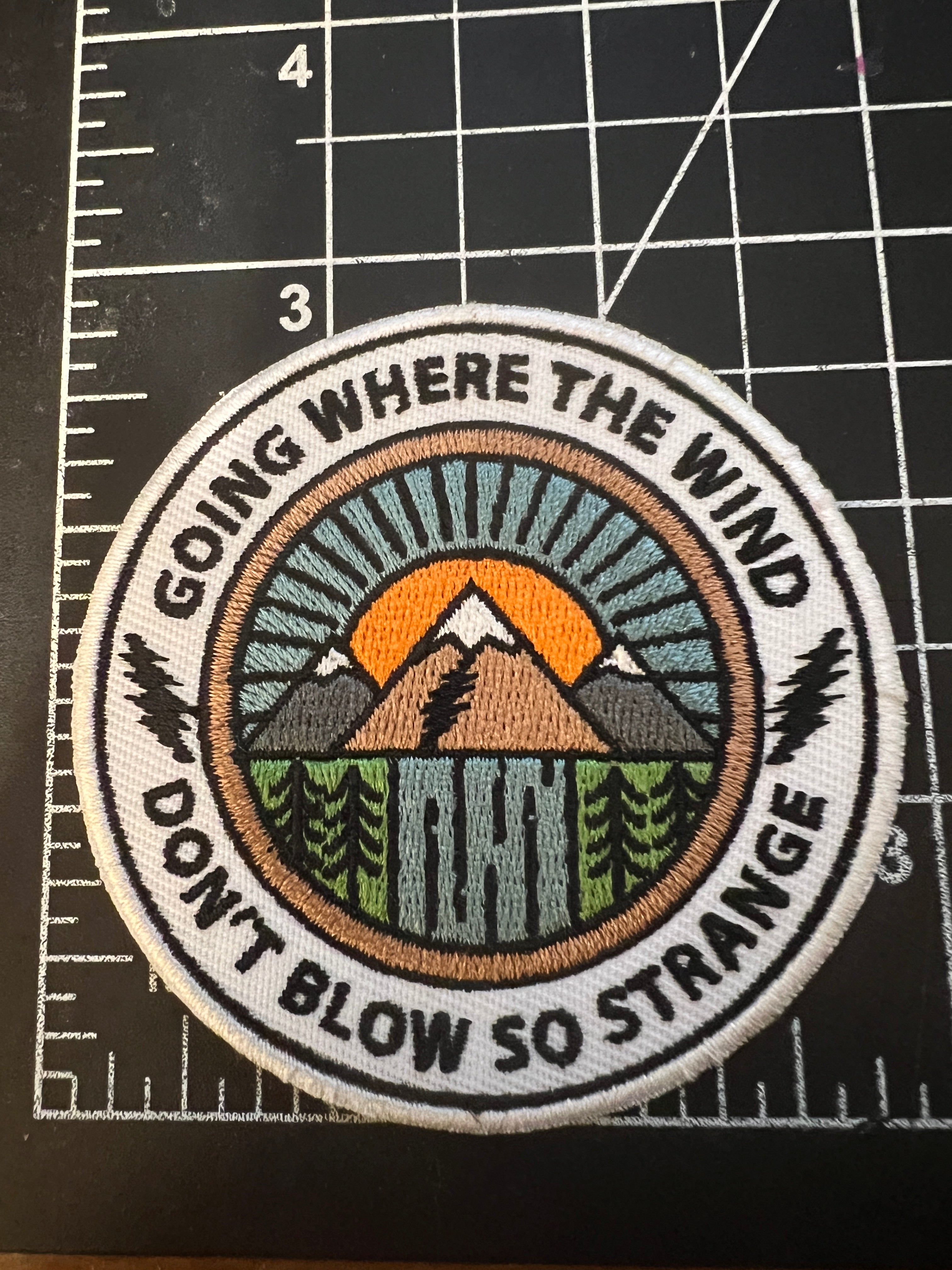 He's Gone heat applied patch. Very High end – GratefulPoster ...
