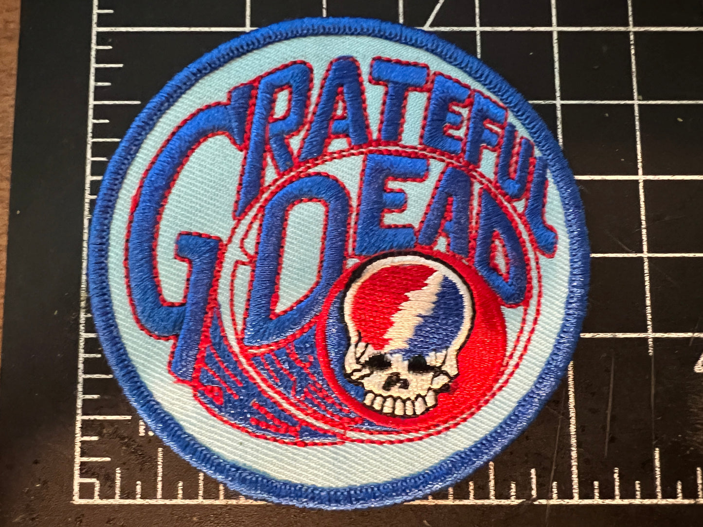 Grateful Dead heat applied woven patch. Very High end