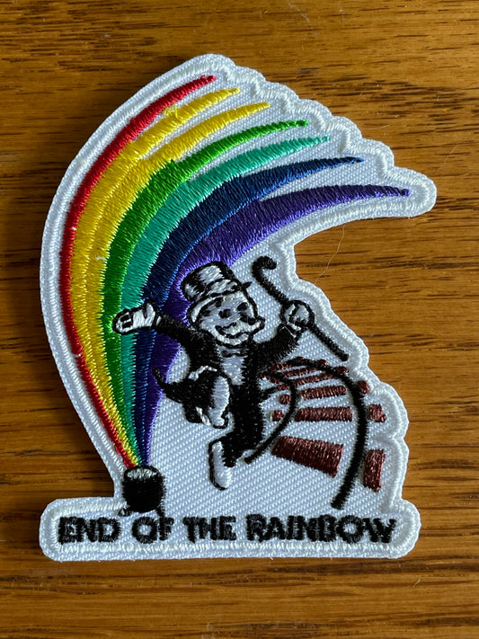 Billy Strings End of The Rainbow heat applied patches. Very High end