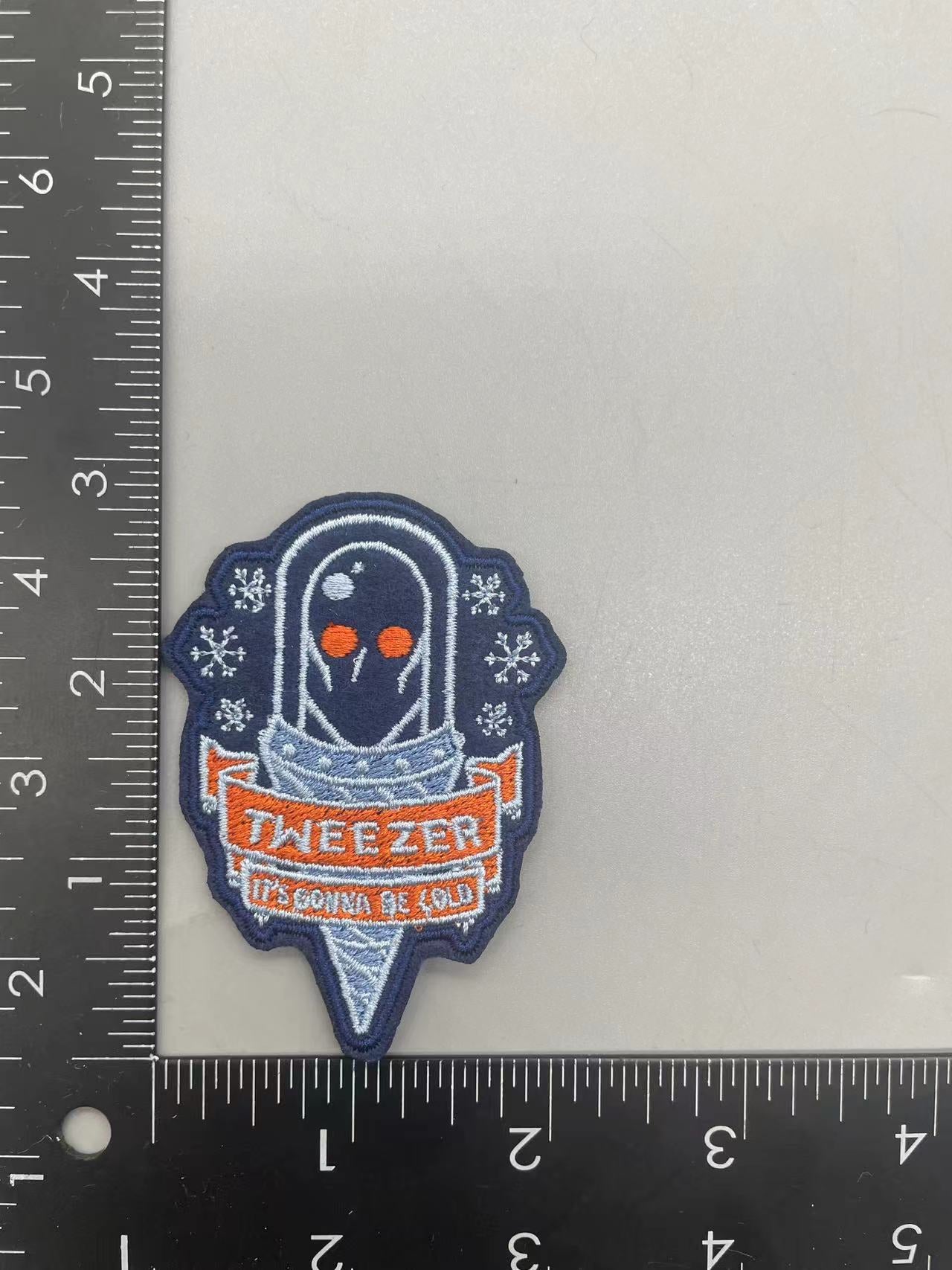 PHISH TWEEZER Heat Applied Patch