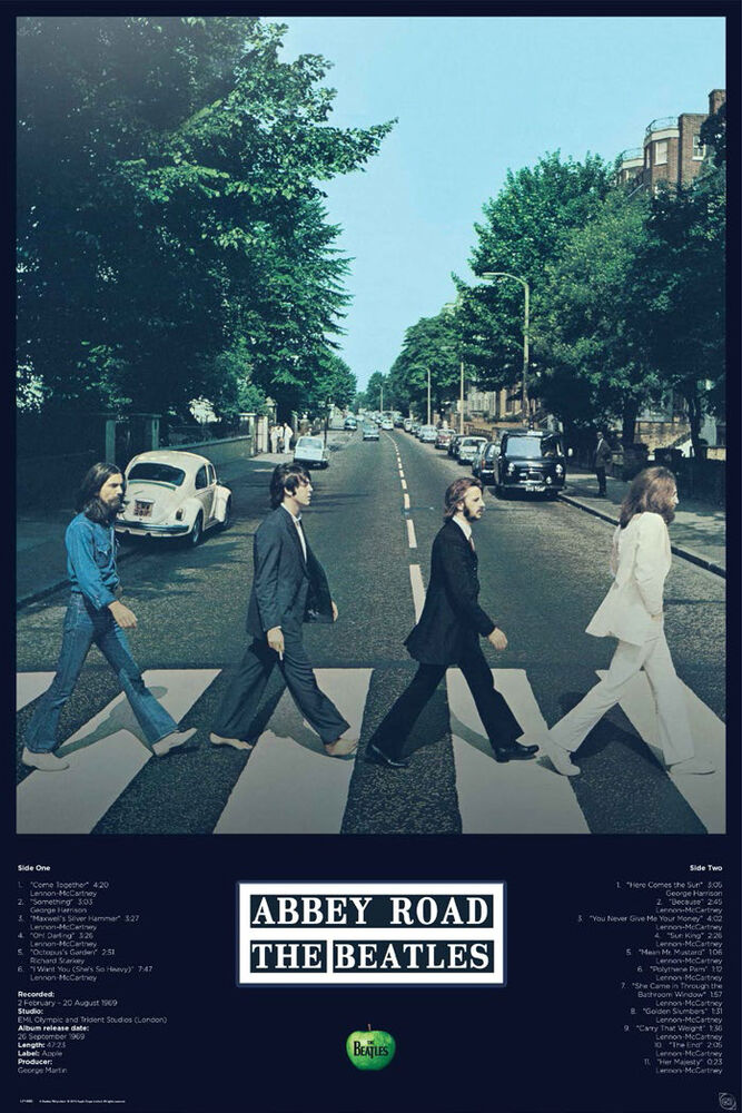 Beatles - Abbey Road (Tracks) - Regular Poster