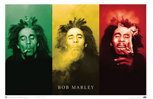 Bob Marley - Smoke Trio - Regular Poster