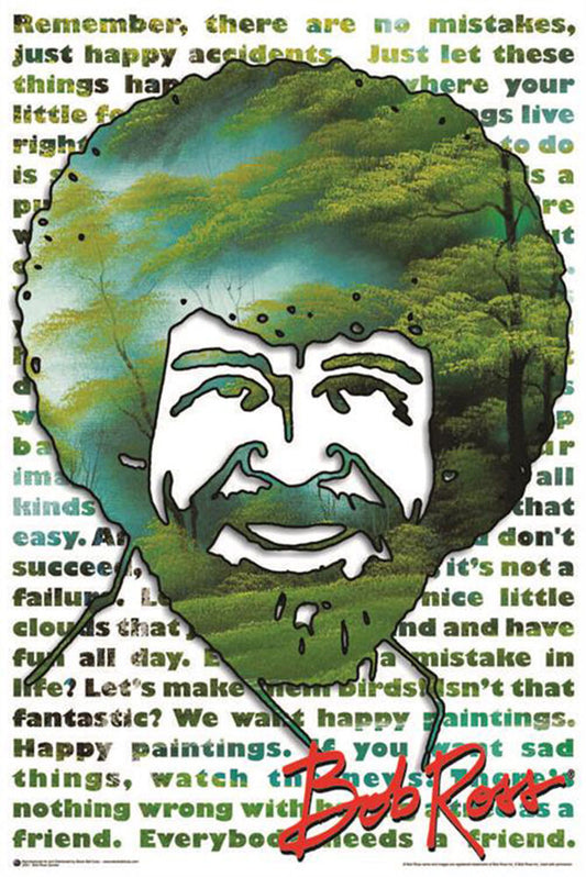 Bob Ross - Quotes - Regular Poster