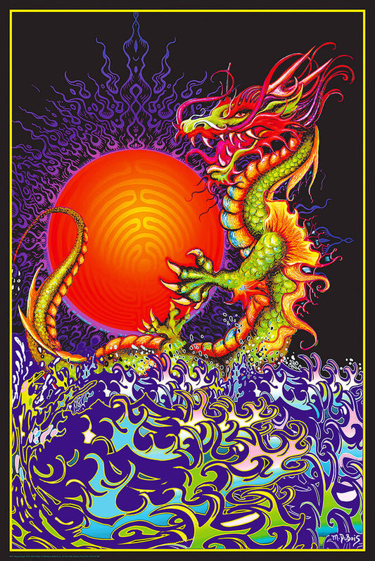Dragon Rising - Non Flock Blacklight