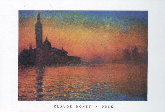 Dusk - Monet - Regular Poster