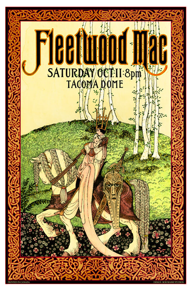 Fleetwood Mac - Tacoma - Concert Poster