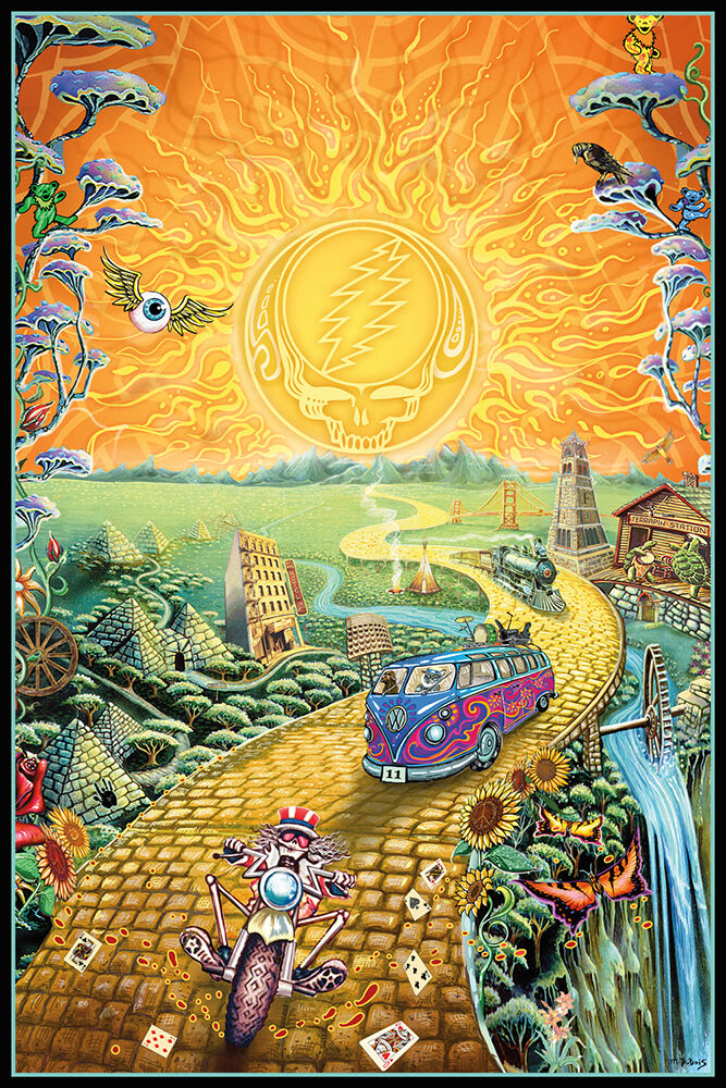 Grateful Dead - Golden Road - Regular Poster