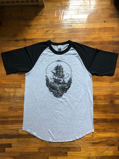 Lost Sailor, Kraken, Ship of Fools GRATEFUL DEAD Tee Shirt