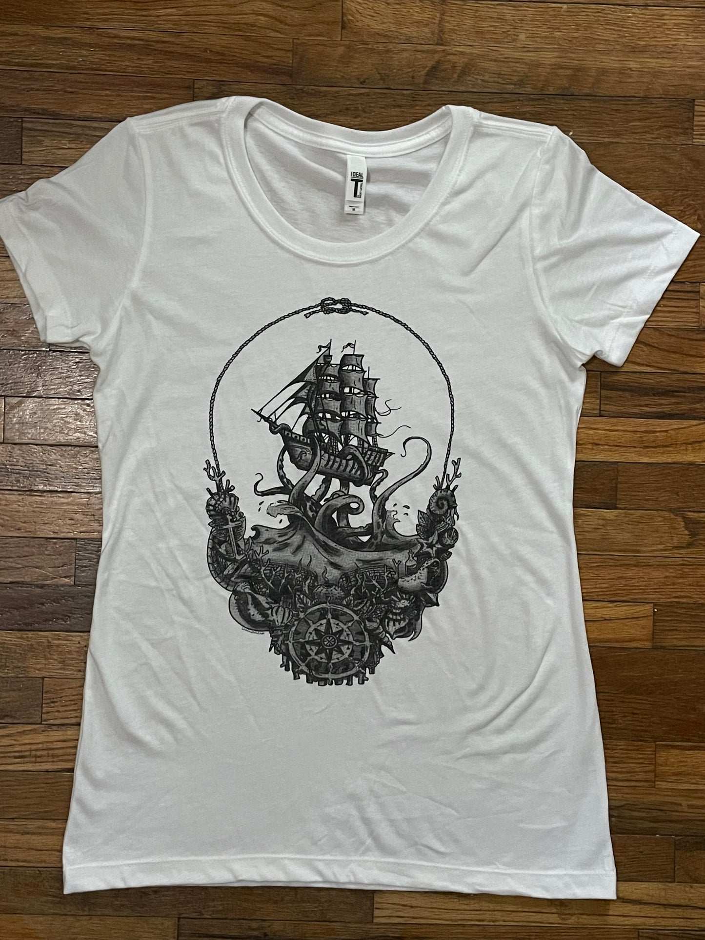 Lost Sailor, Kraken, Ship of Fools GRATEFUL DEAD Tee Shirt