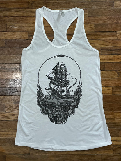 Lost Sailor, Kraken, Ship of Fools GRATEFUL DEAD Tee Shirt