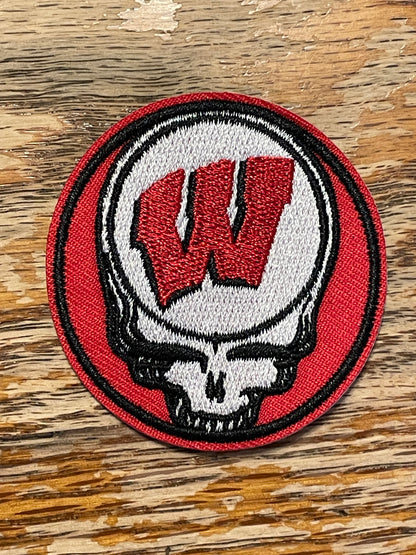 Wisconsin Badgers Heat applied Patch.