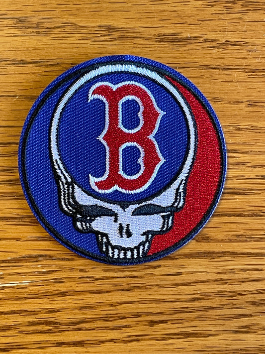Boston Red Socks Heat applied Patch.