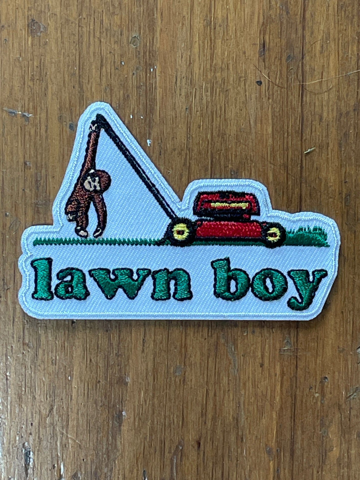 PHISH LAWN BOY Heat Applied Patch