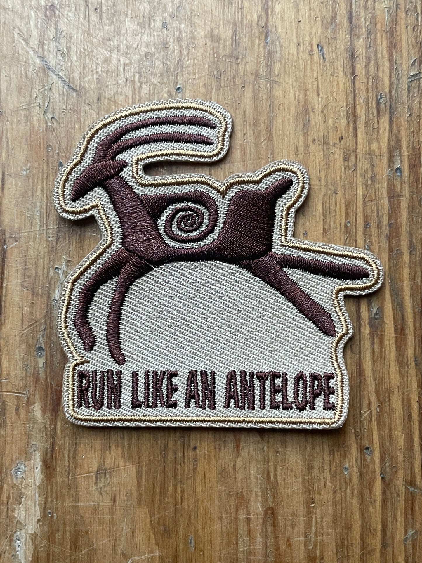 PHISH Run Like an Antelope Heat Applied Patch