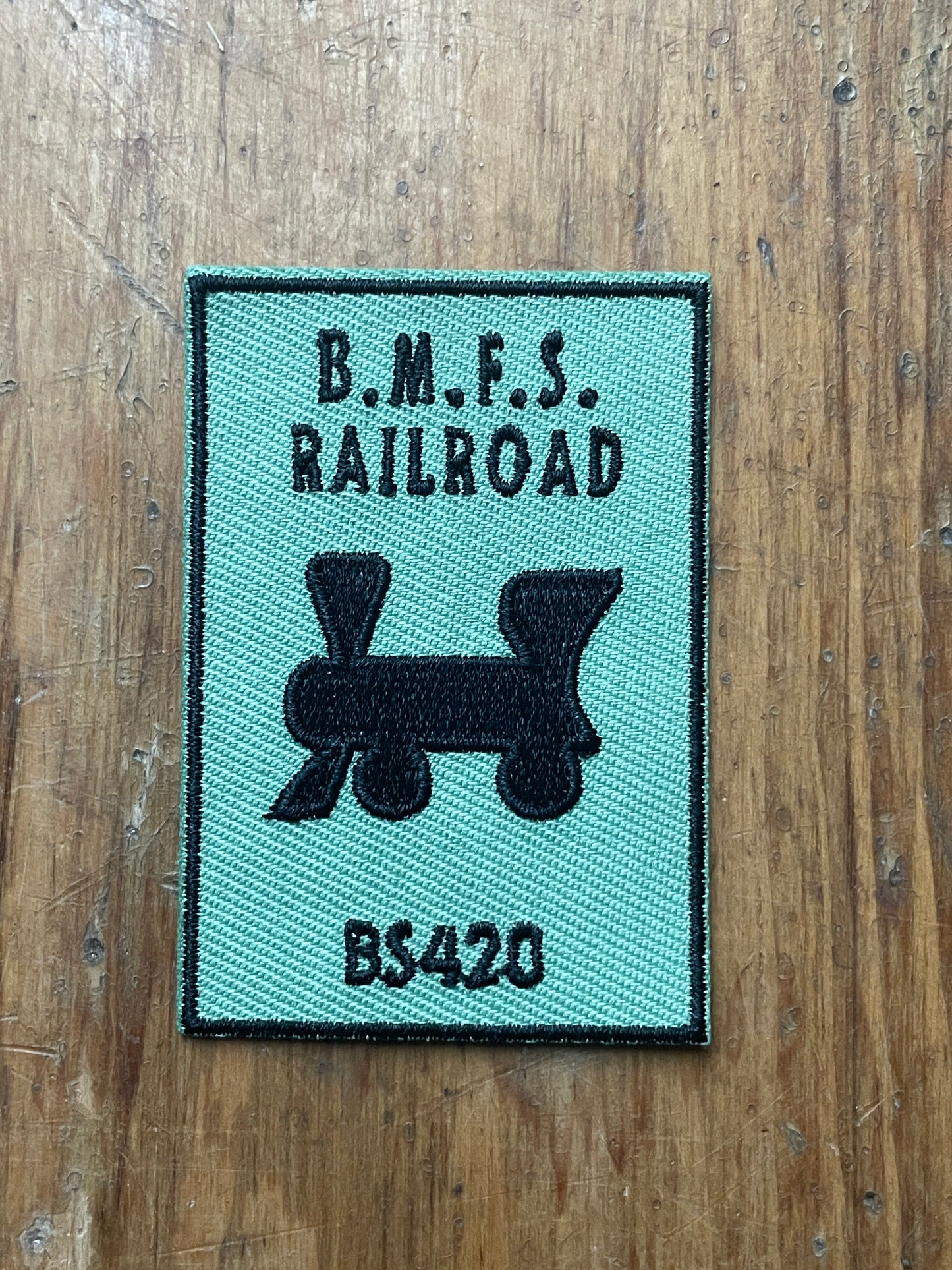 Billy Strings B.M.F.S. Railroad heat applied patches. Very High end