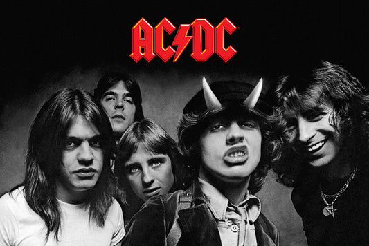 AC/DC Highway to Hell B&W