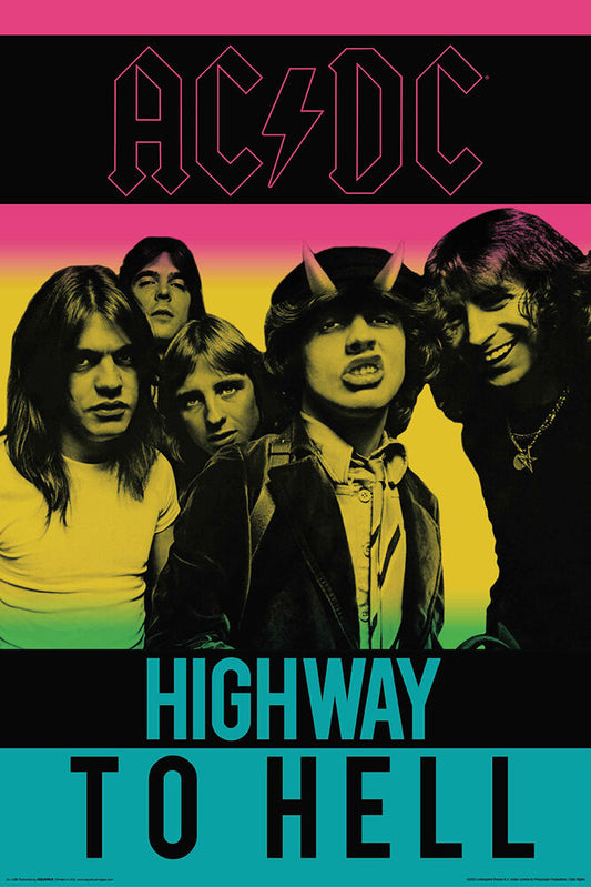 AC/DC - Retro Tour - Regular Poster
