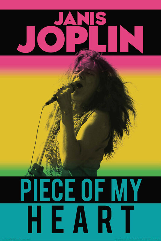 Janis Joplin - Piece of My Heart - Regular Poster