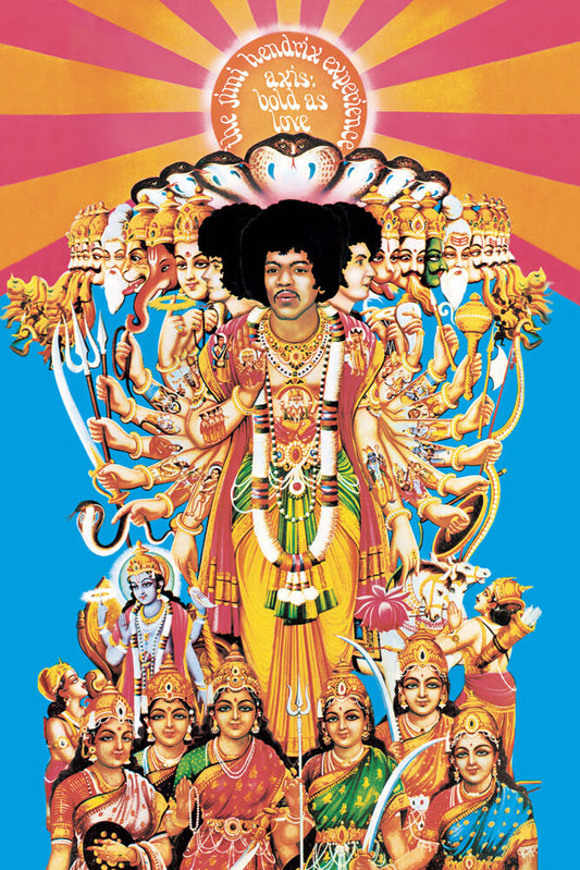 Jimi Hendrix - Axis Bold as Love - Regular Poster