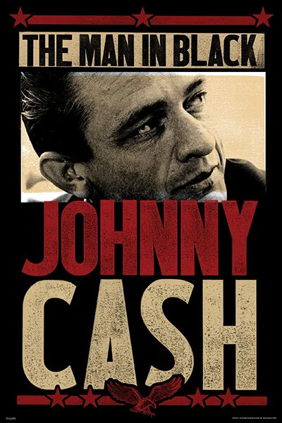 Johnny Cash - Man in Black - Regular Poster