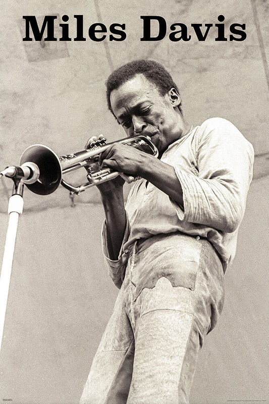 Miles Davis - Trumpet - Regular Poster